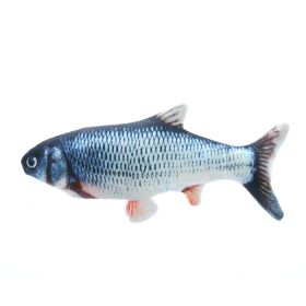 Simulation Electric Funny Cat Simulation Fish (Option: Catfish-30cm)