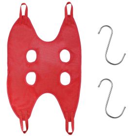 Cat Dog Hammock Helper Pet Grooming Hammock Harness Restraint Bag Helper Breathable for Nail Trimming Clipping (Option: seRed_S)